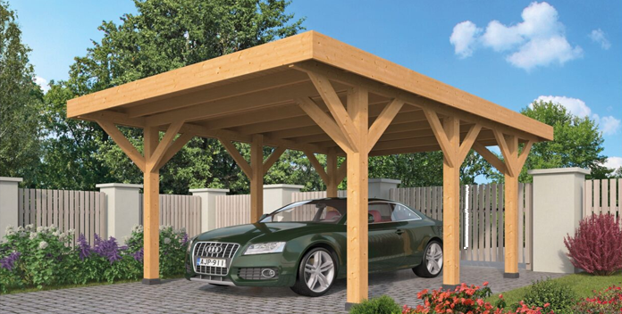 Ga naar Houten carport