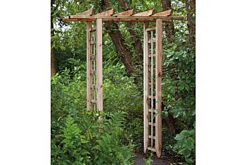 Pergola recht model geimpregneerd 100 x 45 x 214 cm