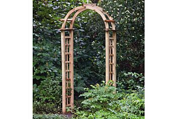 Pergola met boog geimpregneerd 147 x 54 x 255 cm