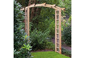 Pergola met boog geimpregneerd 120 x 50 x 220 cm