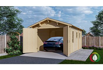 Garage 3755S Interflex 550x375cm met zadeldak