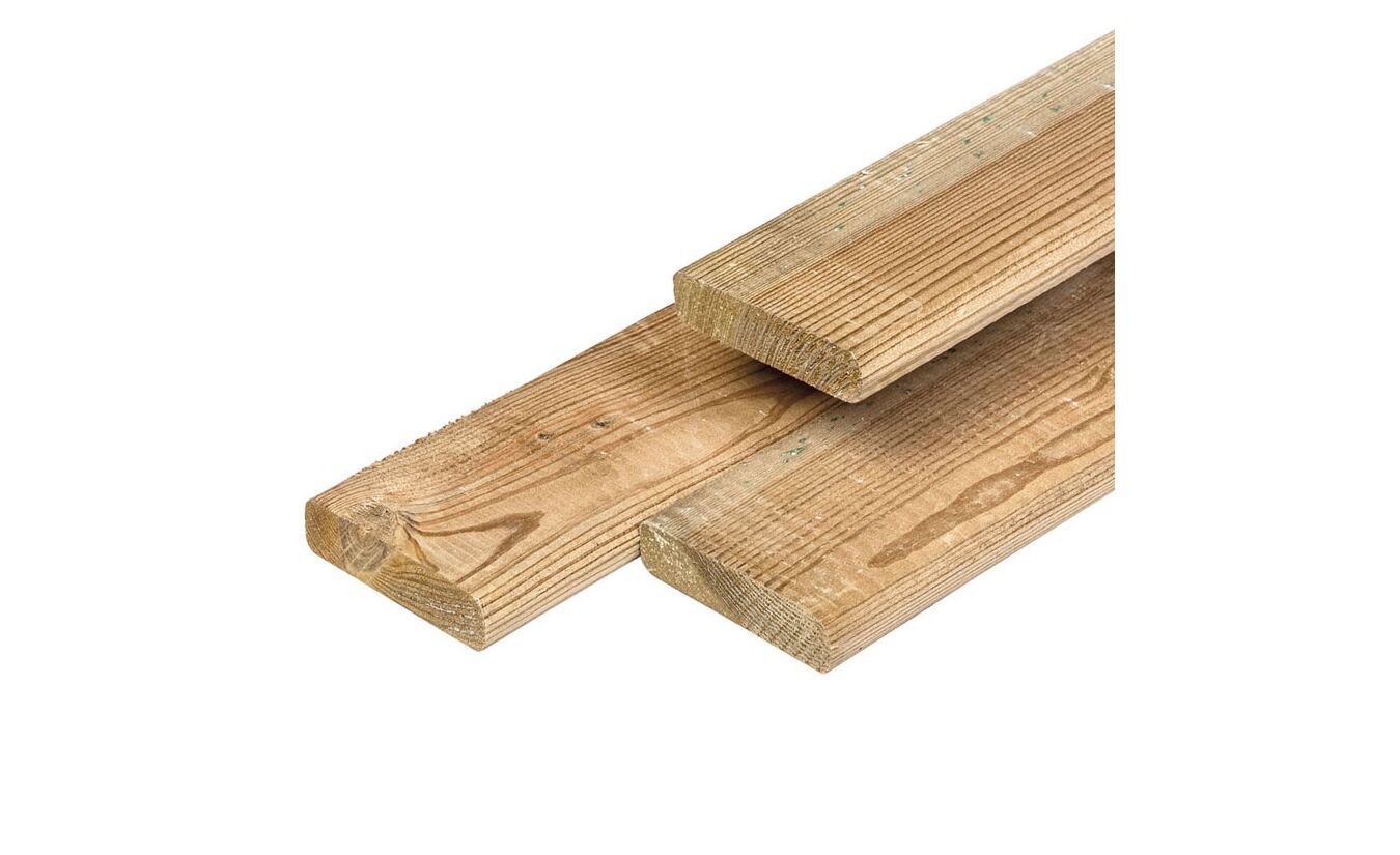 Timmerhout geimpregneerd grenen hout
