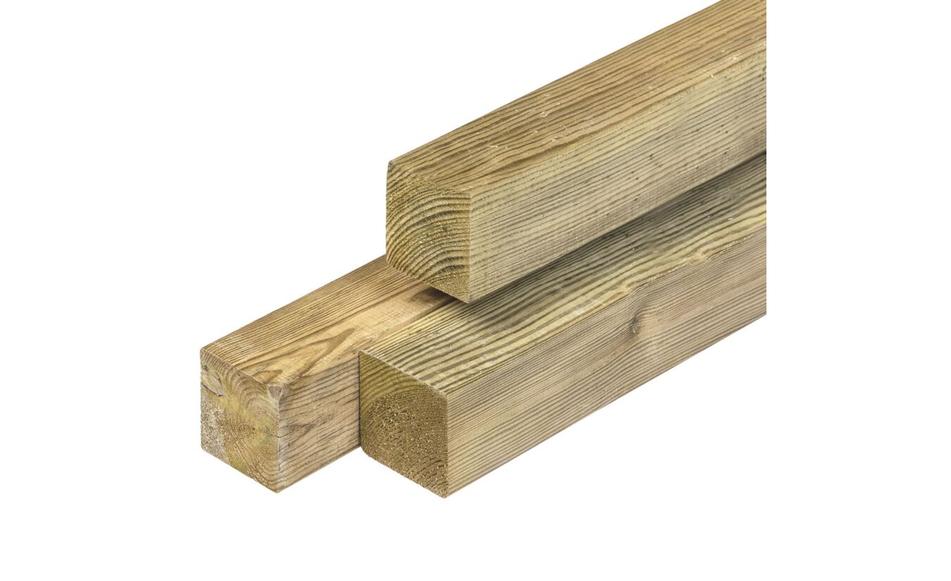 Observatie Vlekkeloos fysiek Tuinpaal geimpregneerd hout 6.8x6.8cm (68x68mm)
