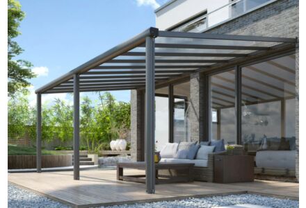 veranda compact 304x250cm antraciet